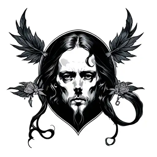 Divine comedy tattoo design idea