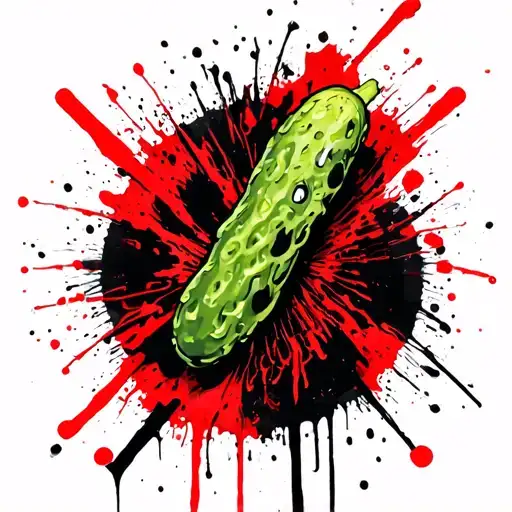 pickle Rick tattoo design idea
