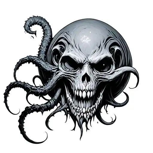 Eldritch Horror tattoo design idea