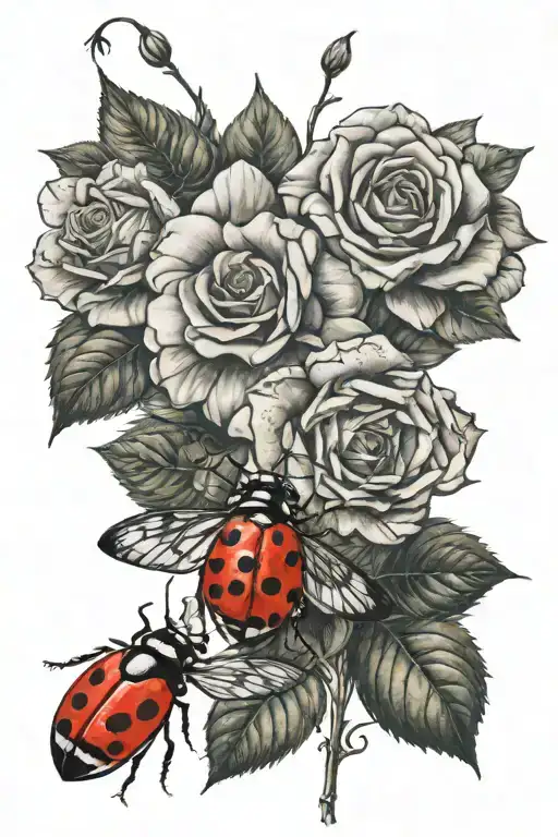 150+ Rose And Ladybug Tattoo Ideas in 2026 - BlackInk AI