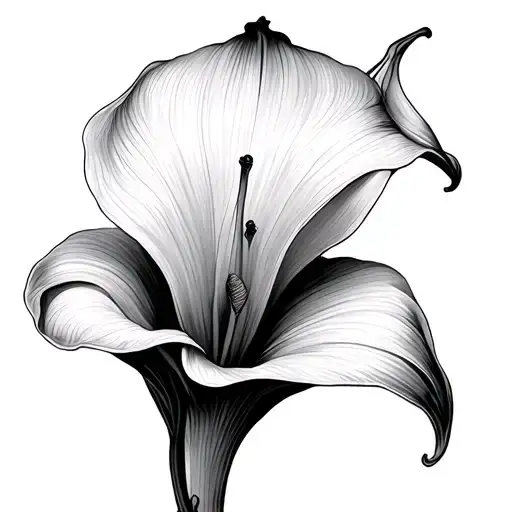 Calla Lilies tattoo design idea