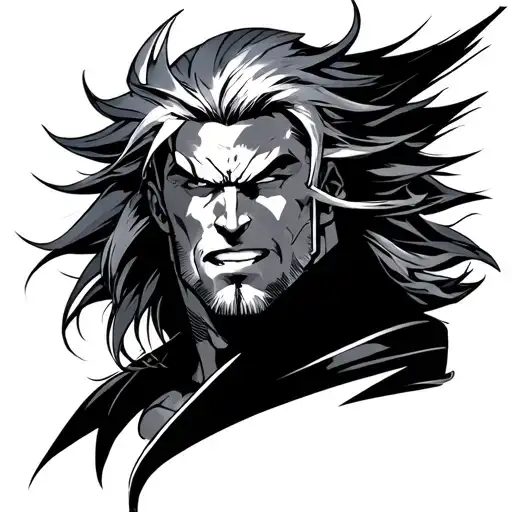 All Might tattoo design idea