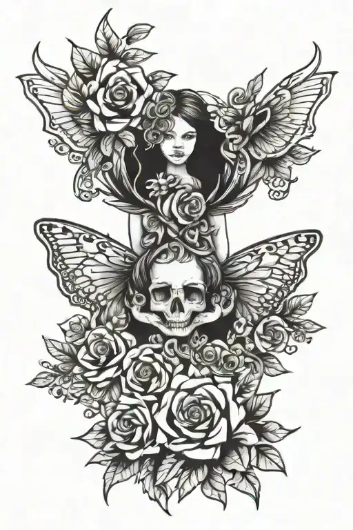 Diana tattoo design idea