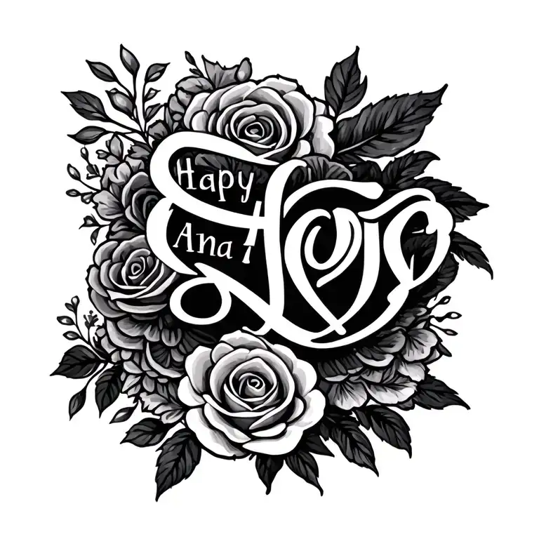 wedding anniversary date tattoo design idea