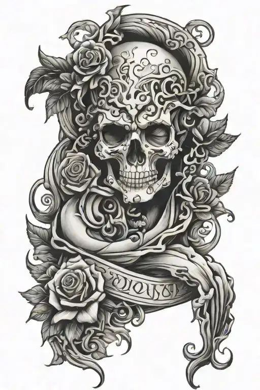 Reality  tattoo design idea