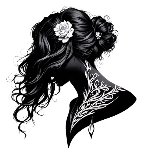 Soulmate tattoo design idea