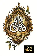 Allah tattoo design idea