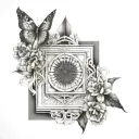 construction tattoo design idea