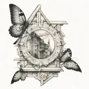 construction tattoo design idea