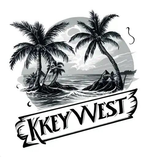 Key West tattoo design idea