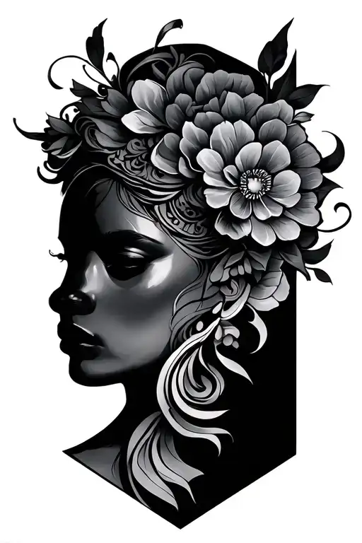 Gemini tattoo design idea