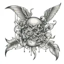 Everything Passes tattoo design idea
