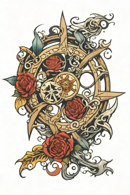 Wheel Of Time tattoo design idea