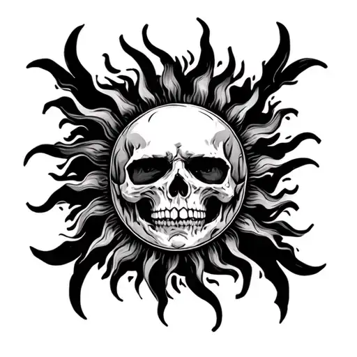 Godsmack Sun tattoo design idea