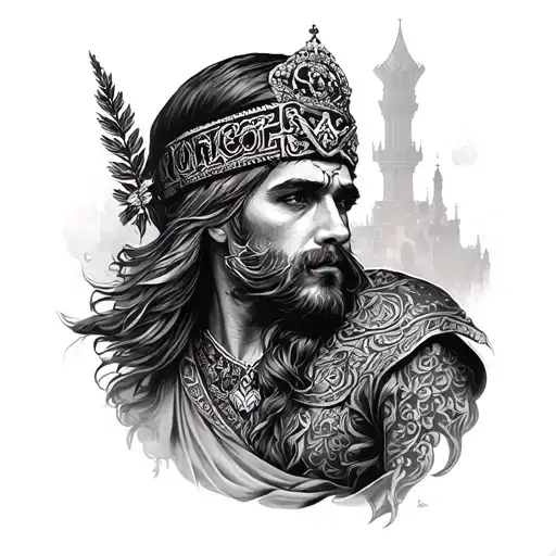 Russia tattoo design idea