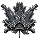 Confederate Canadian tattoo design idea
