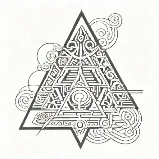 Kybalion tattoo design idea