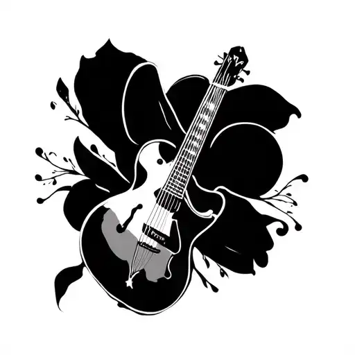 Courage Musical Strong tattoo design idea