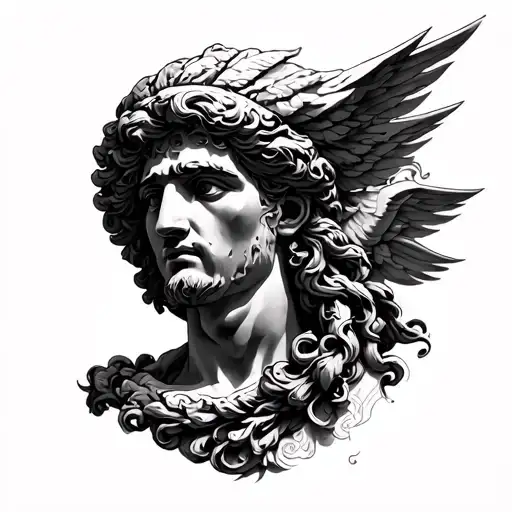 Atlas Greek Mythology tattoo design idea