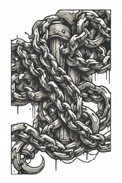 Hey, for a tattoo representing all that hurt, you could consider a broken chain symbolizing the struggles from family, l tattoo design idea