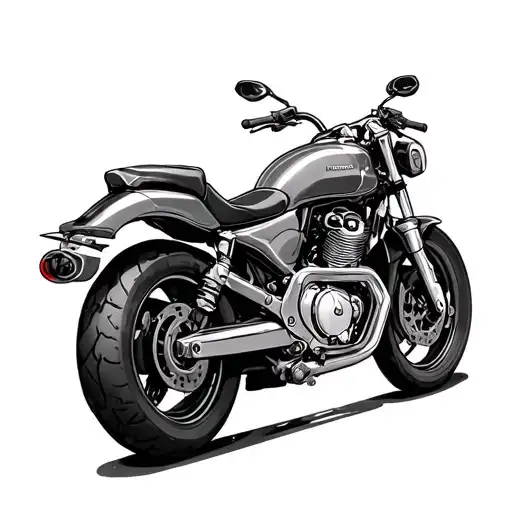 Honda Motorcycle tattoo design idea