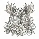 relationship tattoo design idea