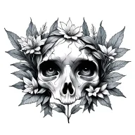 nature elements tattoo design idea