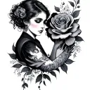 Hopeless Romantic tattoo design idea