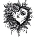 Hopeless Romantic tattoo design idea