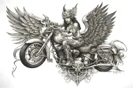 Valkyrie tattoo design idea