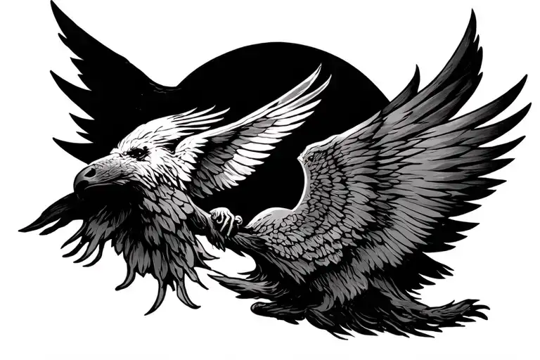 manifest destiny tattoo design idea