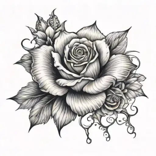 Alexandra Rose's bath tattoo design idea