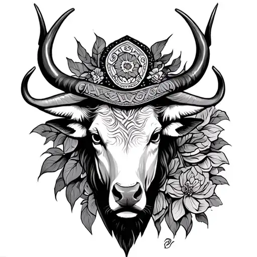 Ivan, Taurus, Mexican, American, Chicago, Atlanta tattoo design idea