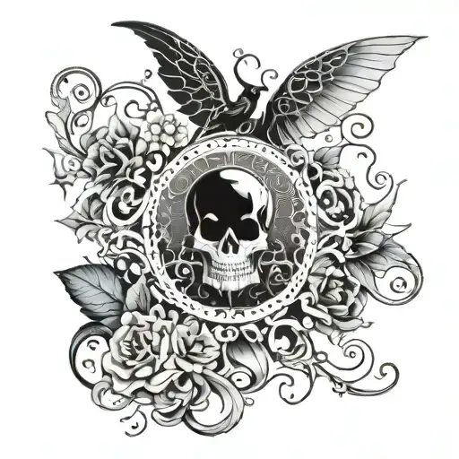 vanoim colorful tattoo design idea