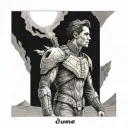 Dune buys Dib tattoo design idea