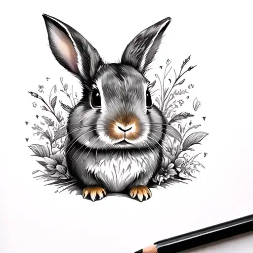Peter Rabbit tattoo design idea