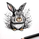 Peter Rabbit tattoo design idea