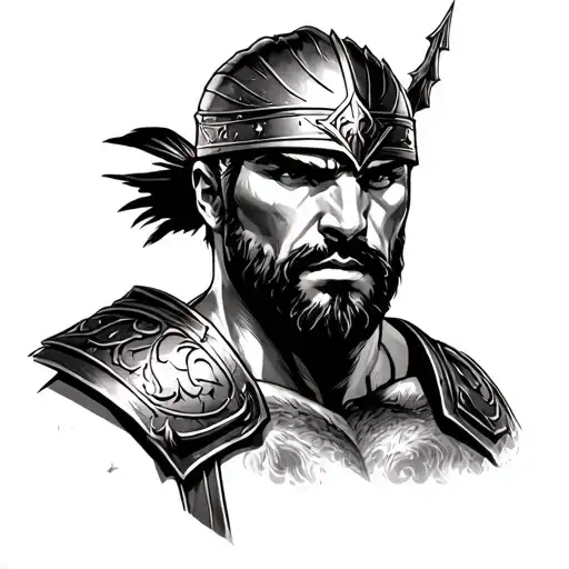 spartacus arena tattoo design idea