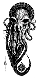 "Strange Aeons" "Strange Aeons" "Death May Die" Cthulhu Symbols, the Elder Sign, Lovecraftian, Necromomicon Sigil, Eldritch Horror tattoo design idea