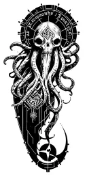 "Strange Aeons" "Strange Aeons" "Death May Die" Cthulhu Symbols, the Elder Sign, Lovecraftian, Necromomicon Sigil, Eldritch Horror tattoo design idea