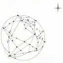 orion constellation tattoo design idea