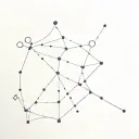 orion constellation tattoo design idea