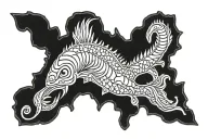 cajun tattoo design idea