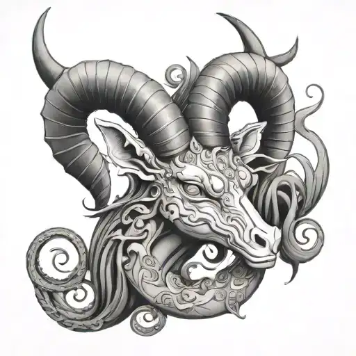 chaitra shreyes Capricorn 11-07-1998 tattoo design idea
