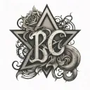 666 number tattoo design idea