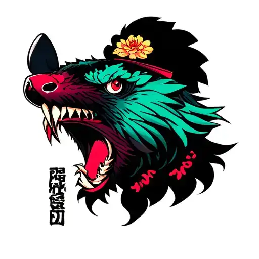 Hotline Miami tattoo design idea