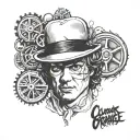 Clockwork orange movie tattoo design idea