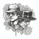 Clockwork orange movie tattoo design idea