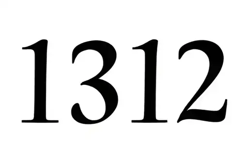 "1312" tattoo design idea