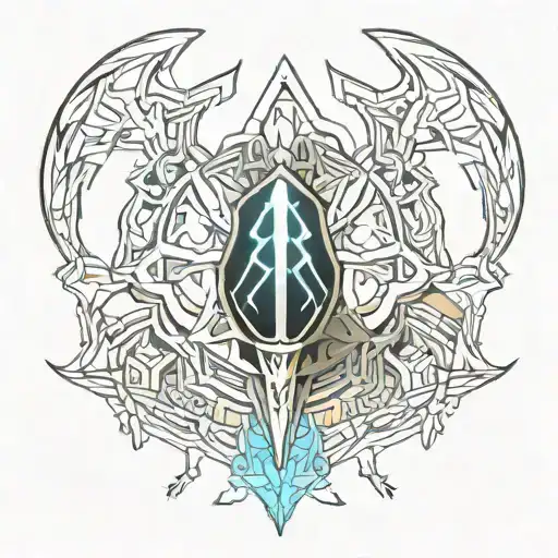 arc warden dota 2 tattoo design idea